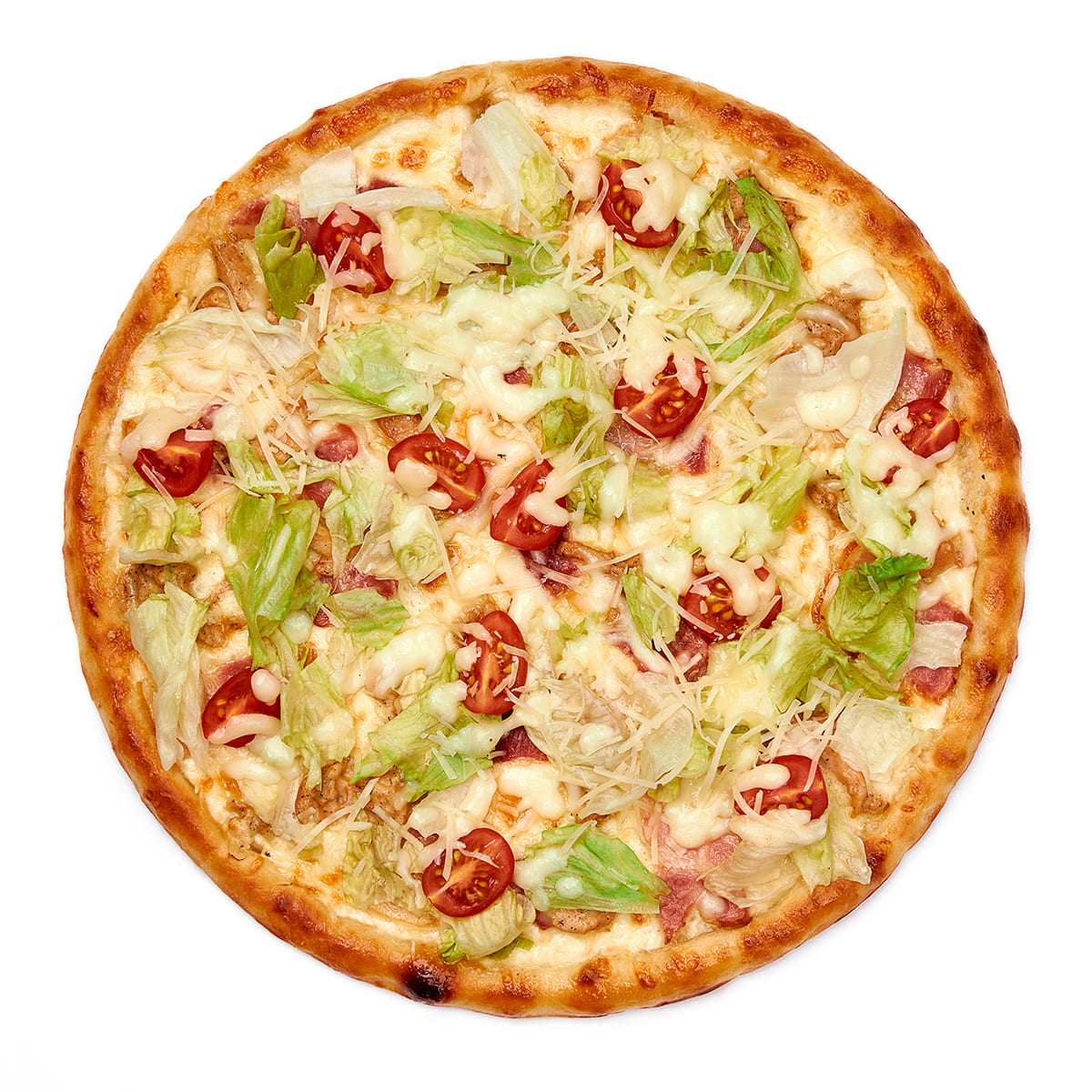 наконец то я могу заказать пиццу с салатом цезарь из курицы фото 59